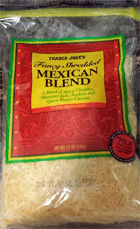 Trader Joe's Mexican Blend Shredded Cheese