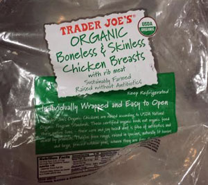 Trader Joe's Organic Boneless Skinless Chicken Breasts