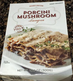 Trader Joe's Porcini Mushroom Lasagna