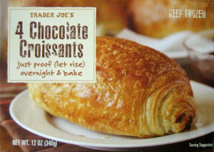 Trader Joe's 4 Chocolate Croissants