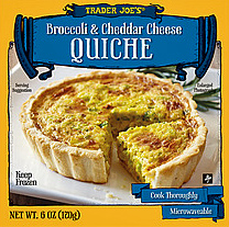 Trader Joe’s Broccoli & Cheddar Cheese Quiche Reviews