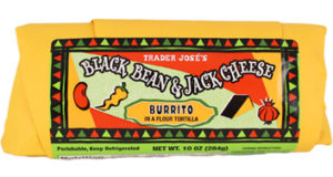 Trader Joe's Black Bean & Jack Cheese Burrito