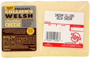 Trader Joe's Collier's Welsh Cheddar Cheese