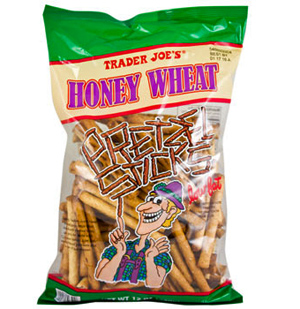 Trader Joe's Honey Wheat Pretzel Sticks