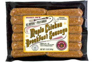 Trader Joe's Maple Chicken Breakfast Sausage