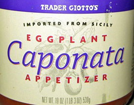 Trader Joe's Eggplant Caponata
