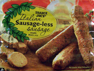 Trader Joe's Italian Sausage-less Sausage