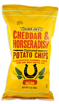 Trader Joe's Cheddar & Horseradish Potato Chips