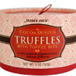Trader Joe's Cocoa Dusted Truffles with Toffee Bits