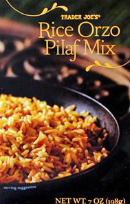 Trader Joe's Rice Orzo Pilaf Mix