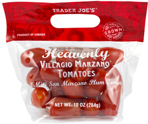 Trader Joe's Heavenly Villagio Marzano Tomatoes