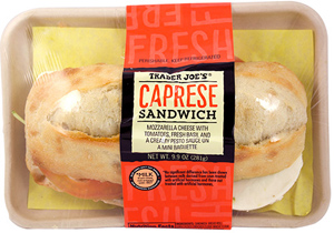 Trader Joe's Caprese Sandwich