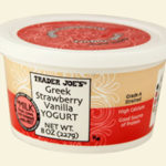 Trader Joe's Greek Strawberry Vanilla Yogurt