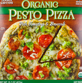 Trader Joe’s Organic Pesto Pizza Reviews