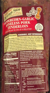 Trader Joe's Peppercorn-Garlic Pork Tenderloin