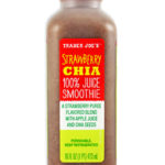 Trader Joe's Strawberry Chia 100% Juice Smoothie