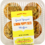 Trader Joe's Greek Yogurt Lemon Poppy Seed Muffins