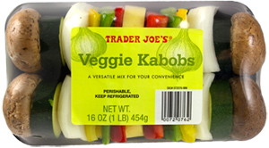 Trader Joe's Veggie Kabobs