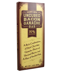 Trader Joe's Uncured Bacon Ganache Chocolate Bar