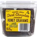 Trader Joe's Dark Chocolate Covered Honey Grams with Sea Salt