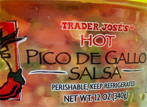 Trader Joe's Hot Pico de Gallo Salsa