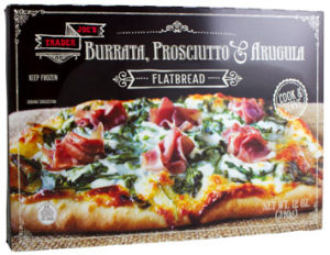 Trader Joe's Burrata, Prosciutto & Arugula Flatbread