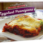 Trader Joe's Eggplant Parmigiana with Grilled Eggplant