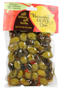 Trader Joe's Marinated Olive Duo with Lemon and Herbs