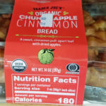 Trader Joe's Organic Chunky Apple Cinnamon Bread