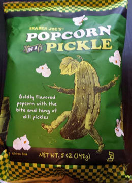 Trader Joe's Popcorn in a Pickle