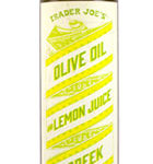 Trader Joe's Greek Olive Oil with Lemon Juice