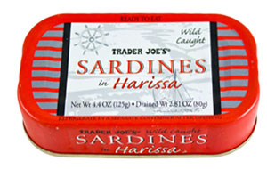 Trader Joe's Sardines in Harissa