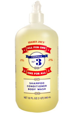 Trader Joe’s All For One, One For All Shampoo, Conditioner, and Body Wash Reviews