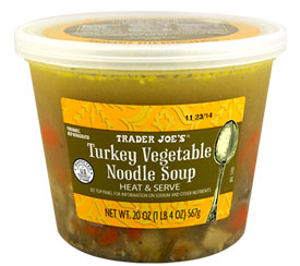 Trader Joe's Turkey Vegetable Noodle Soup
