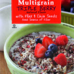 Trader Joe's Multigrain Triple Berry Hot Cereal with Flax & Chia Seeds