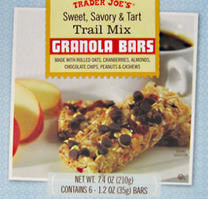 Trader Joe's Sweet, Savory & Tart Trail Mix Bars