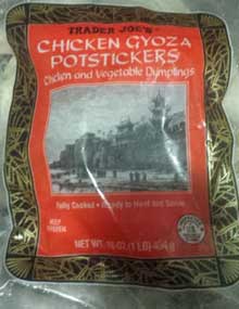 Trader Joe's Chicken Gyoza Potstickers