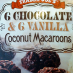 Trader Joe's 6 Chocolate & 6 Vanilla Coconut Macaroons