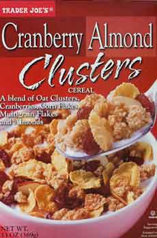 Trader Joe's Cranberry Almond Clusters