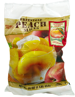 Trader Joe's Freestone Peach Slices