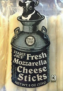 Trader Joe's Fresh Mozzarella Cheese Sticks