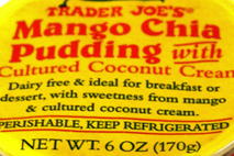 Trader Joe’s Mango Chia Pudding with Cultured Coconut Cream Reviews