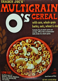 Trader Joe's O's Multigrain Cereal