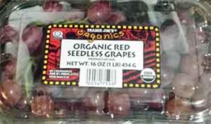 Trader Joe's Organic Red Seedless Grapes