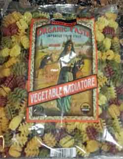 Trader Joe's Organic Vegetable Radiatore Pasta
