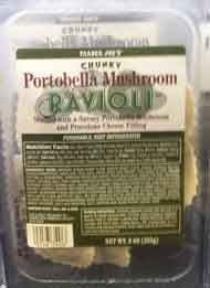 Trader Joe's Portobella Mushroom Ravioli