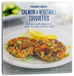 Trader Joe's Salmon & Vegetable Croquettes