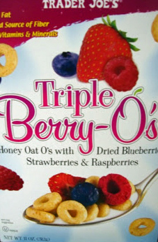 Trader Joe's Triple Berry O's