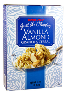 Trader Joe’s Just the Clusters Vanilla Almond Granola Cereal Reviews