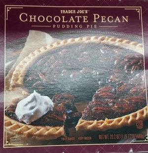 Trader Joe's Chocolate Pecan Pudding Pie